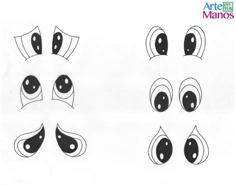 dibujos de ojos faciles|ojos y boca para imprimir.